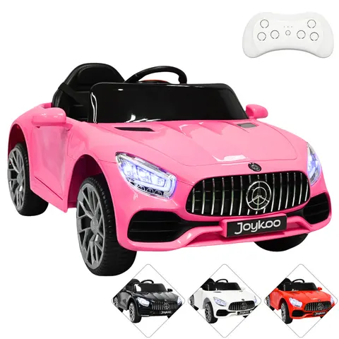 Montable Electrico para Niños Mini Coche Bluetooth, USB y Auxiliar Luces Sonido Batería 12v