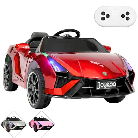 Montable Electrico para Niños Carro Deportivo con Bluetooth Luz Led Control Remoto 12v