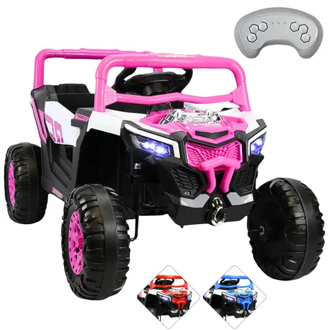 Montable Electrico para Niños Mini 4x4 Bluetooth Luz Sonido Batería 12v