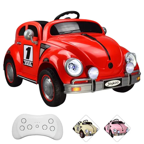 Montable para Niños Vocho Electrico Control Remoto luz 12V